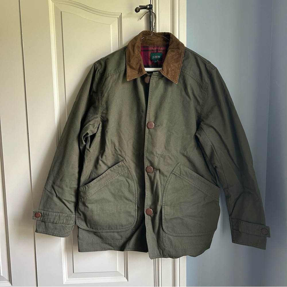 NWT J. Crew Barn Women's Jacket Khaki Size S